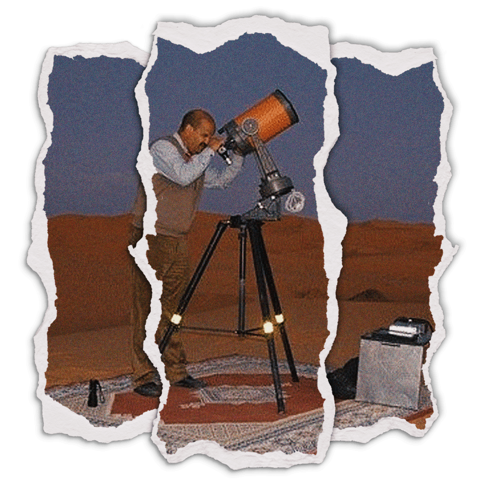 night stargazing in merzouga