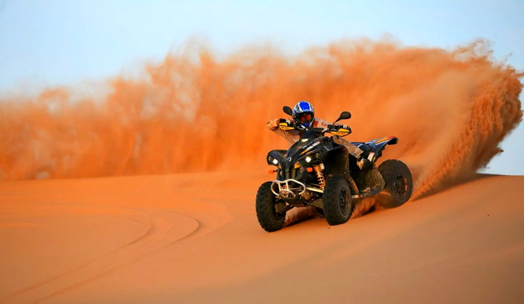 quad biking Merzouga desert activity