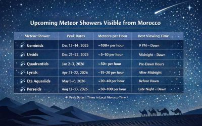 How to Watch the Next Meteor Shower in Morocco