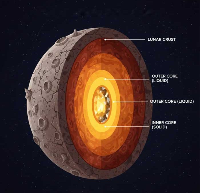 What the Moon Is Really Made Of: Layers, Rocks, and Mysteries